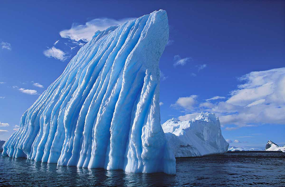 Blue Iceberg Eroded