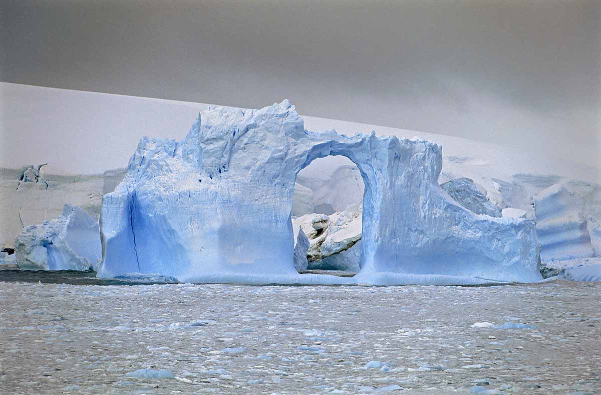 Blue Iceberg Arch